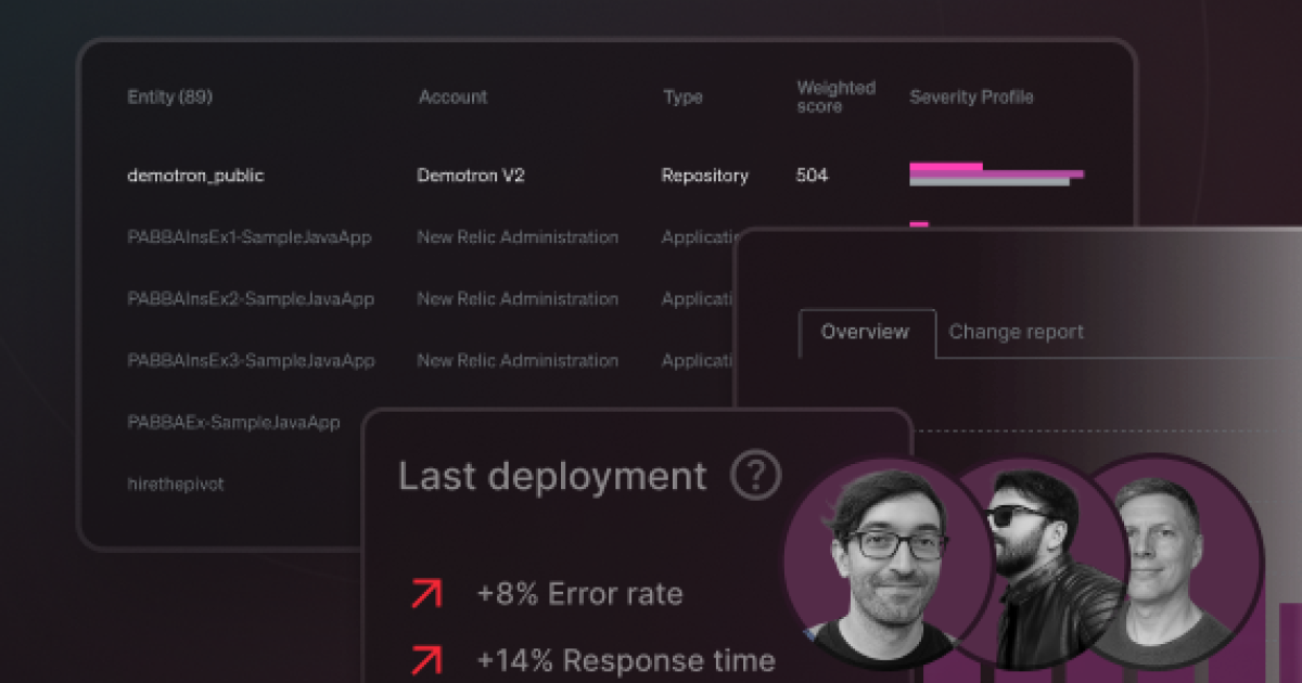 Product Expert Series: Intelligent Observability for Business Uptime — New Relic event banner