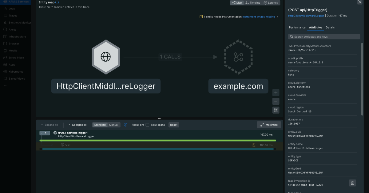 Understanding Azure Function Observability with OpenTelemetry DotNet Edition