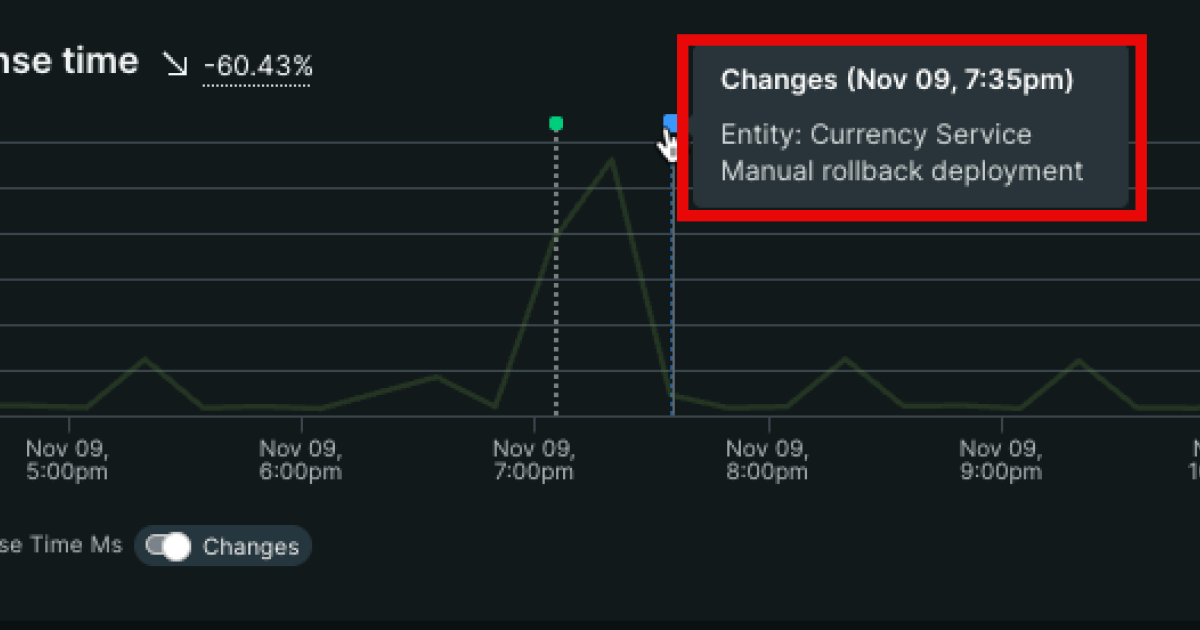 Change Tracking for Better Post-Incident Monitoring