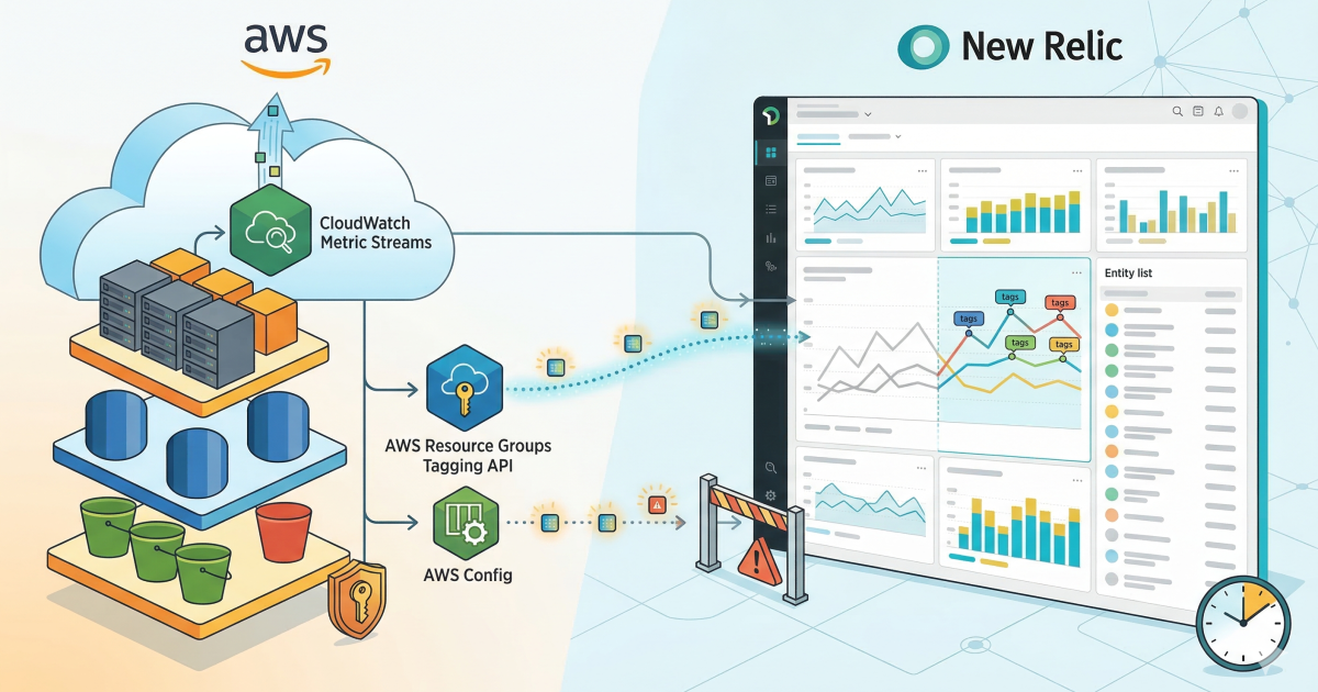 AWS Integartion 導入後にメトリクスがリソースタグで装飾されない場合のトラブルシューティングガイド | New Relic