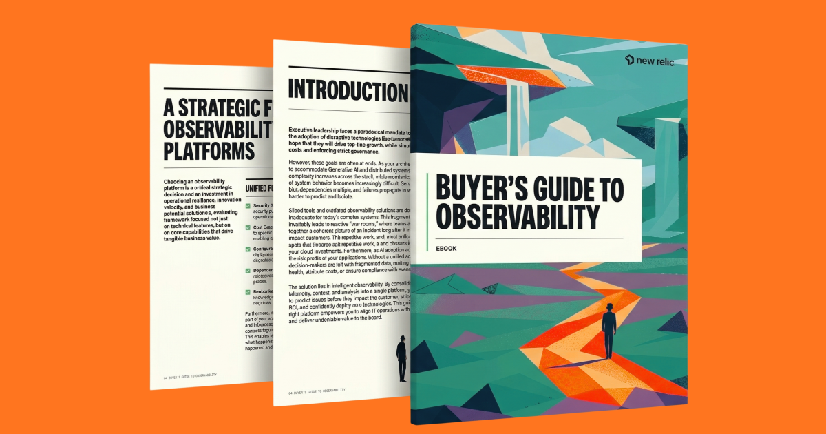 Buyer's Guide to Observability | New Relic